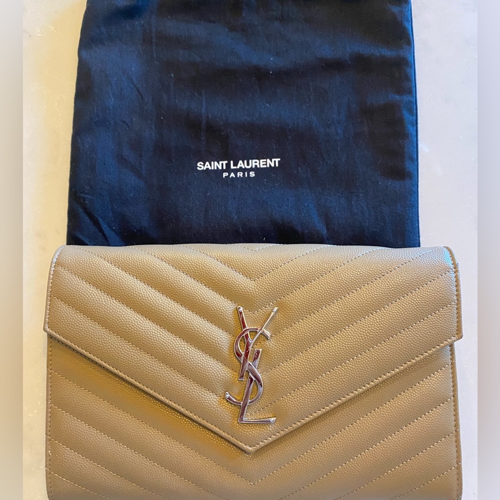 Saint Laurent chain wallet